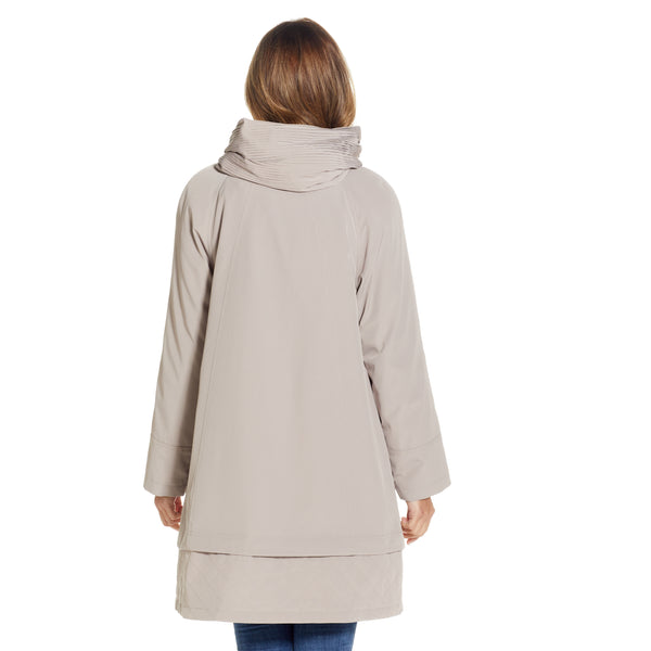 Accordian Collar Rain Coat – JGallery