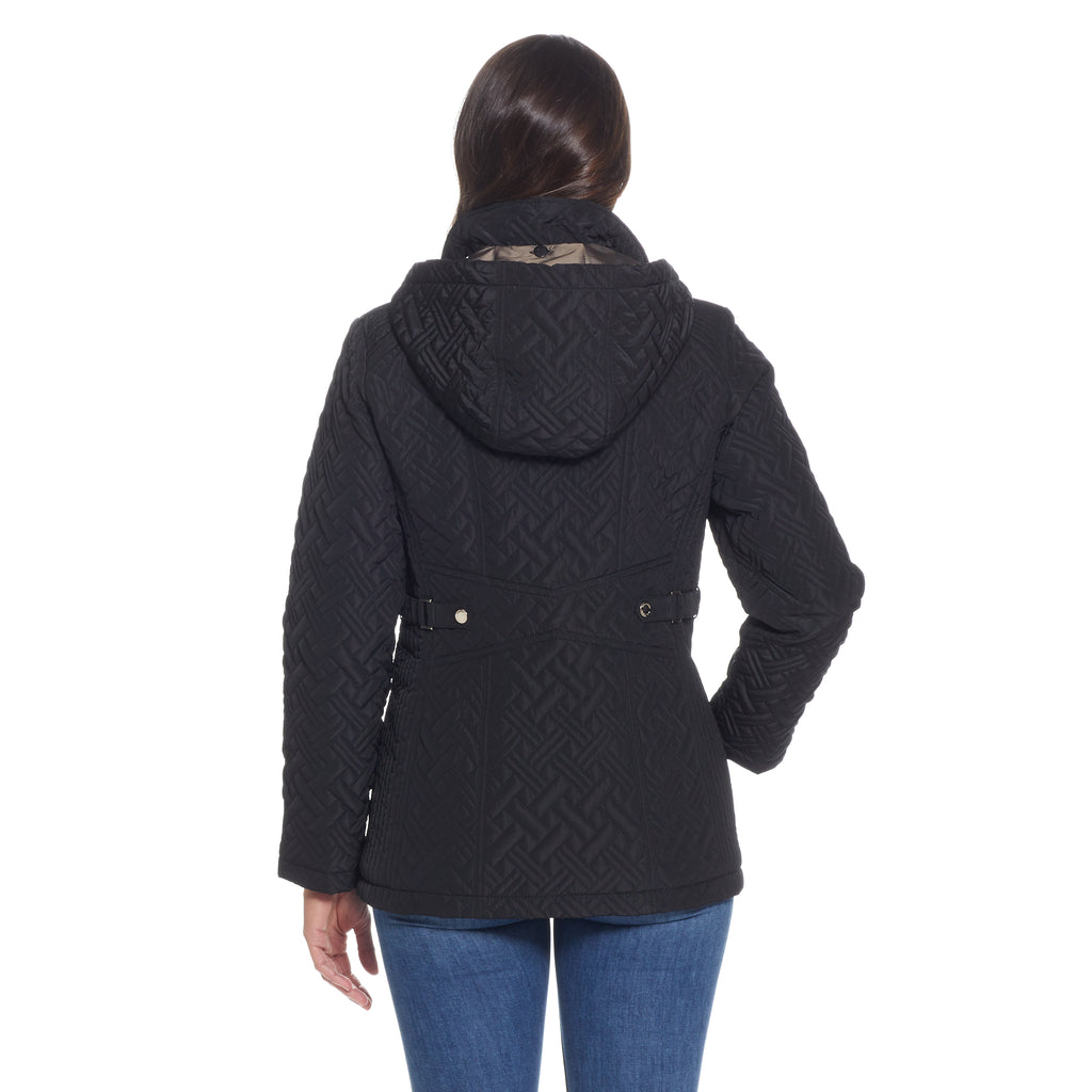Hooded Quilt Jacket